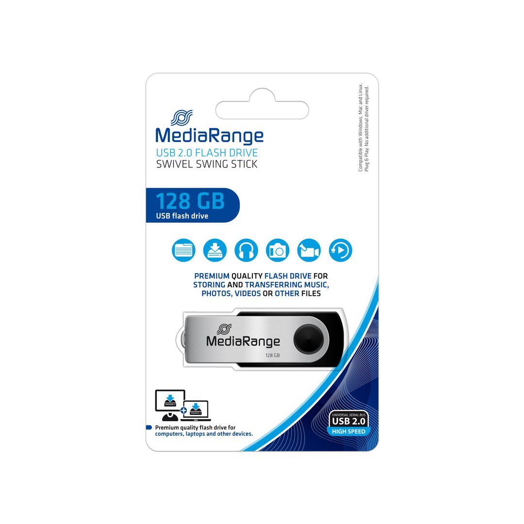 USB-Minne MEDIARANGE USB 2.0 128GB - 3