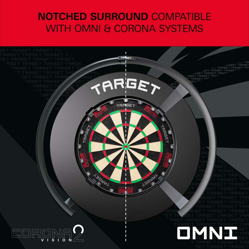 Target Väggskydd Svart med utskärningar - 4