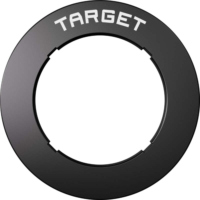 Target Väggskydd Svart med utskärningar