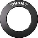 Target Väggskydd Svart med utskärningar