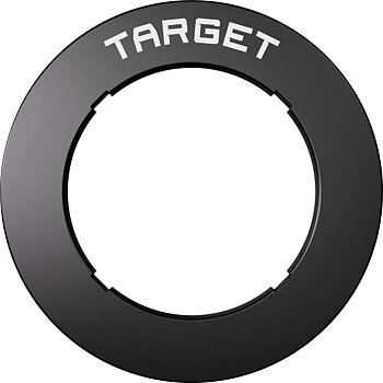 Target Väggskydd Svart med utskärningar
