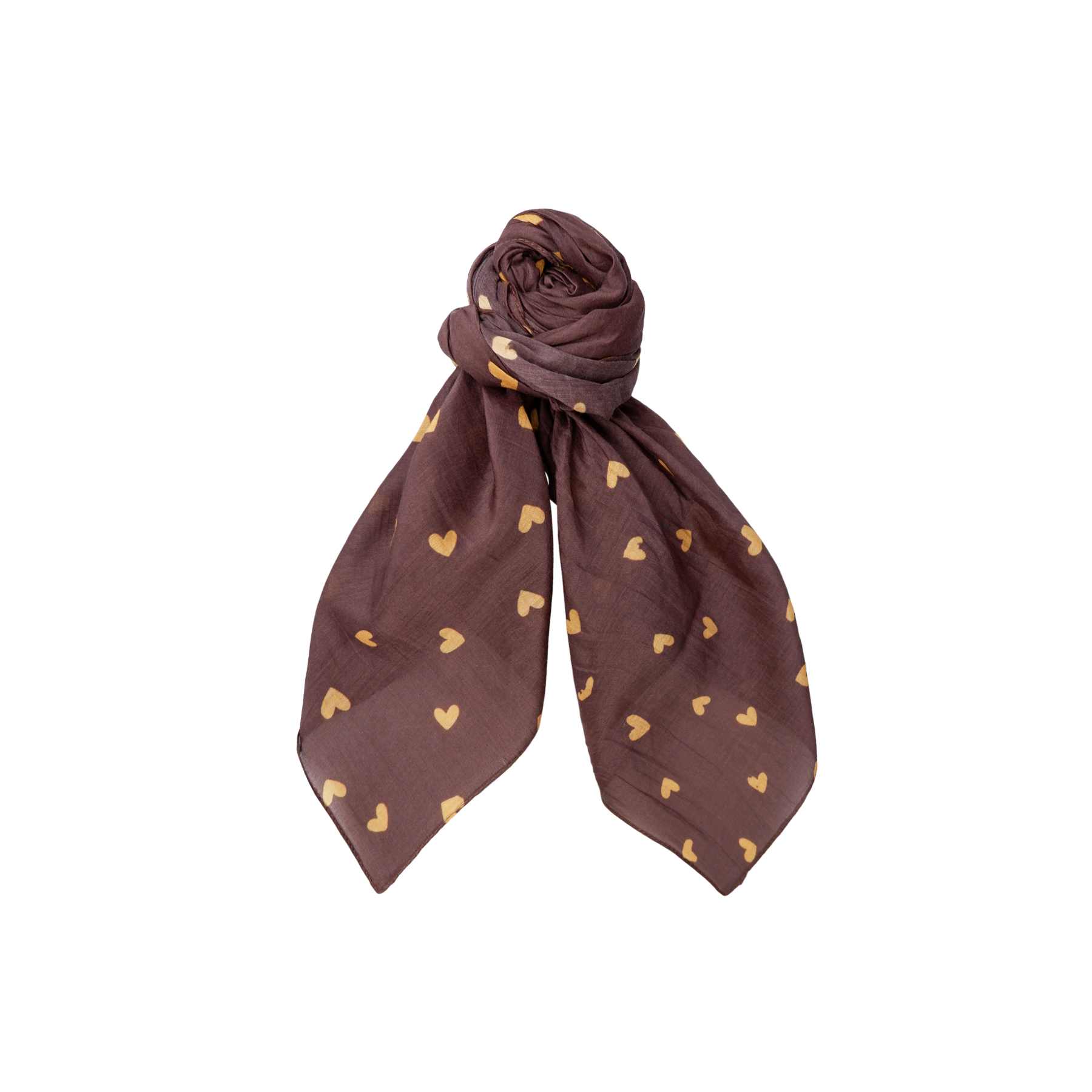 Claudine  scarf - brown