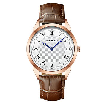 Kompass Élysée Rose Gold Brown