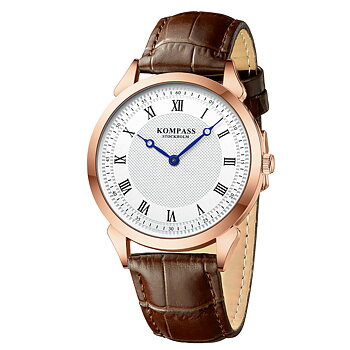 Kompass Élysée Rose Gold Brown
