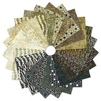Concerto Charm Squares 5" Batik