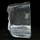 Erik Höglund (1960) Rough-Hewn Clear Glass Figure 11 cm (2)