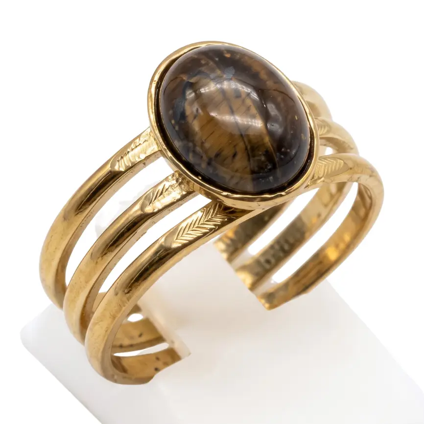 Ring med kristall - 4