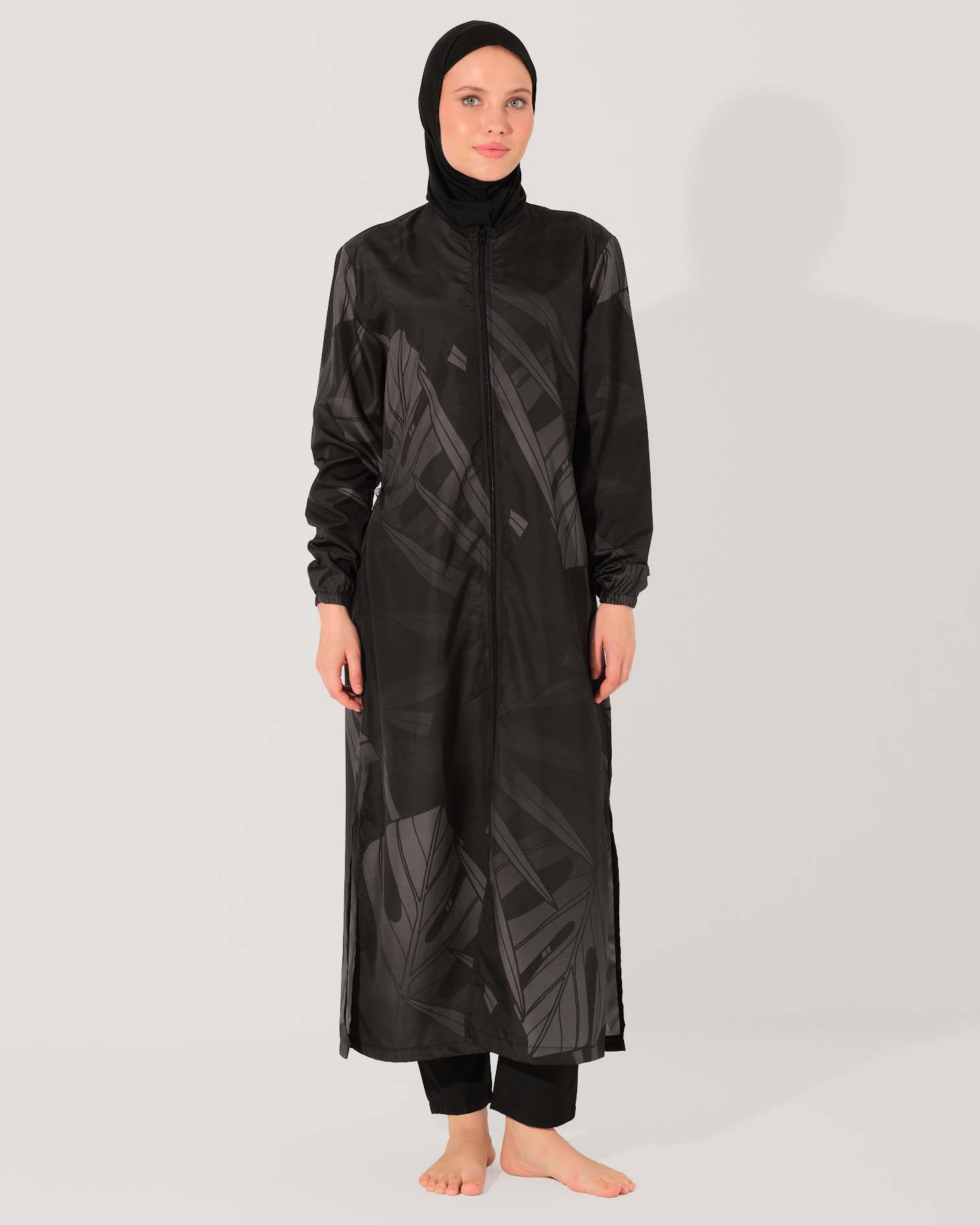 Muslim Swimsuit with hijab - Black