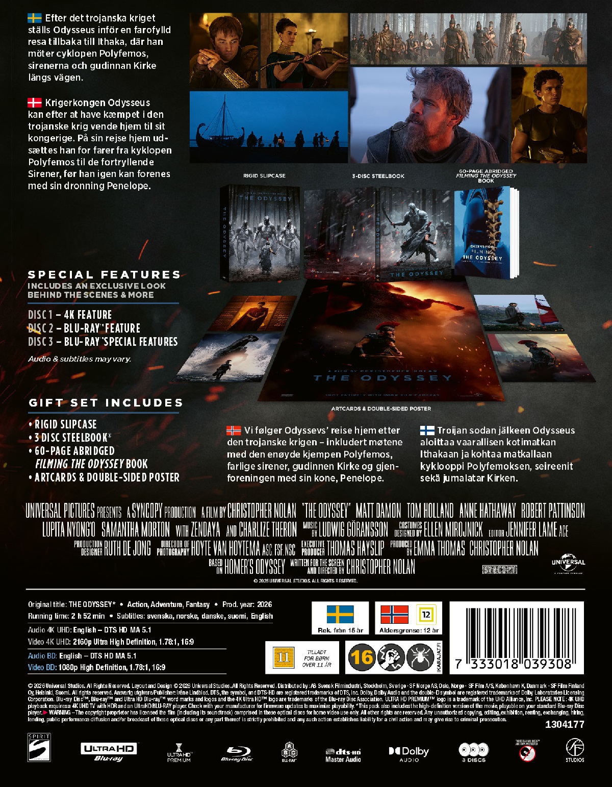 The Odyssey (Ultimate Collector's Edition) (4K Ultra HD + Blu-ray) - 2
