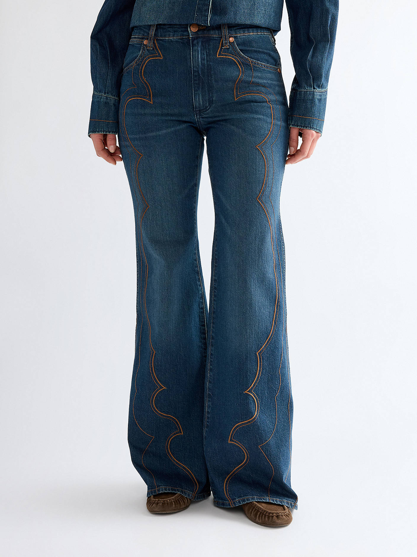 70S WESTERN FLARE JEAN - 2