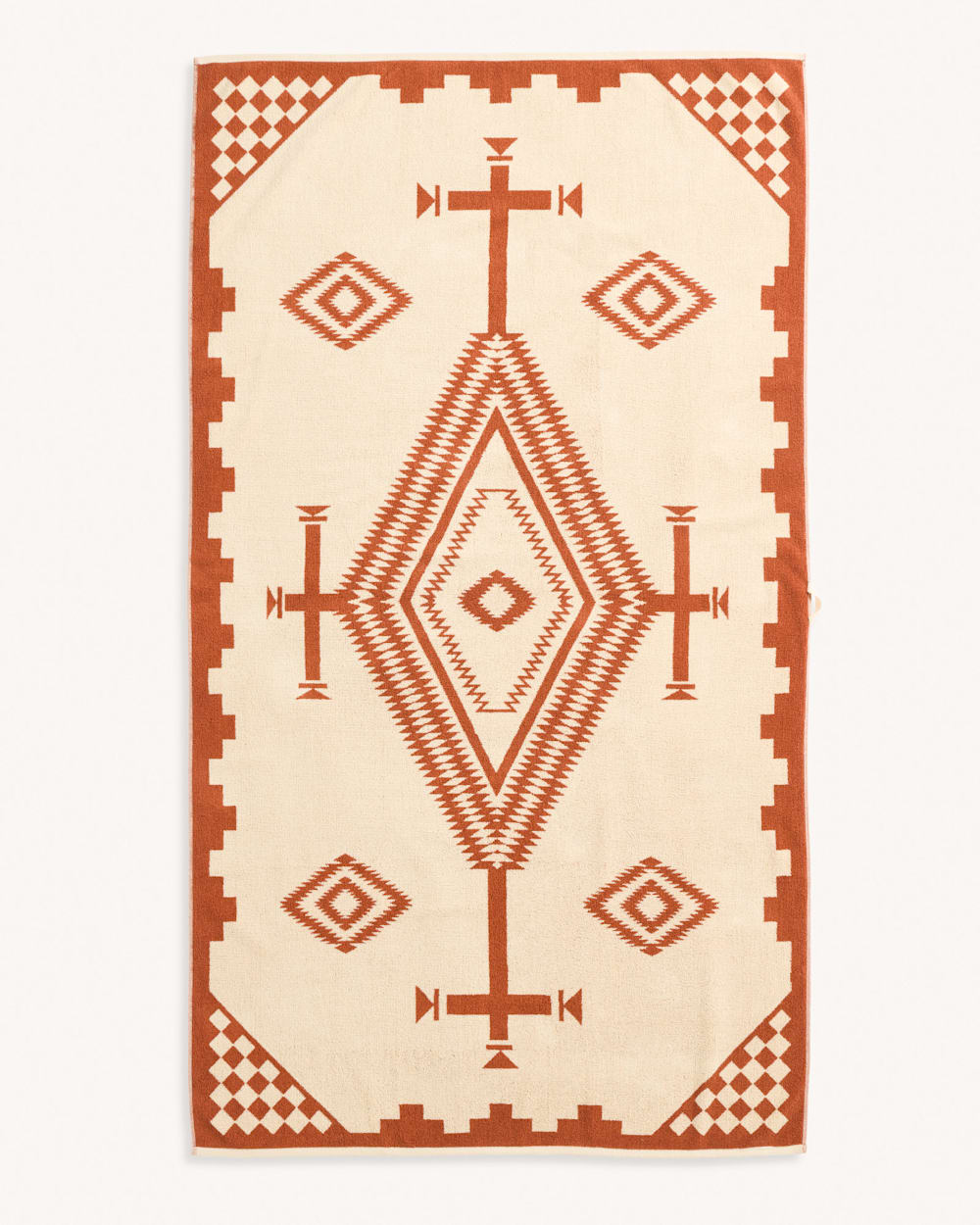 Pendleton Chief Joseph oversized spa Towel - Harding oxford - 2