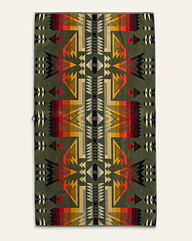 Pendleton Chief Joseph oversized spa Towel - Harding oxford