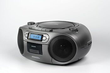 Aiwa Portabel Boombox silver