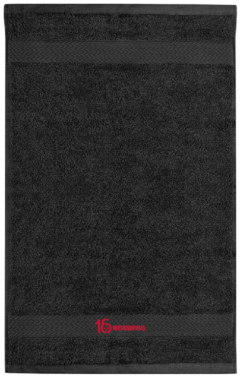 Handduk Queen Anne 90x150 Black (16WoH)