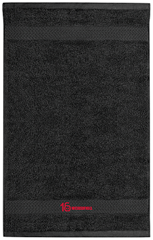 Handduk Queen Anne 90x150 Black (16WoH)