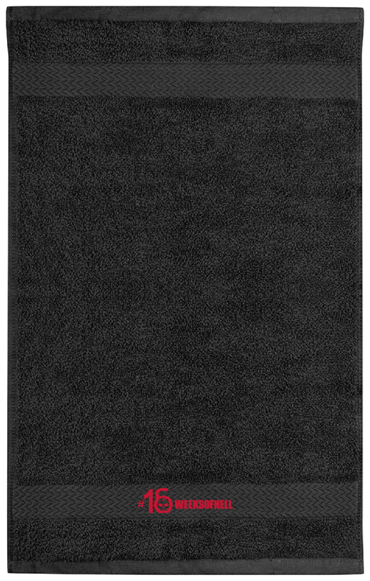 Handduk Queen Anne 50x70 Black (16WoH)