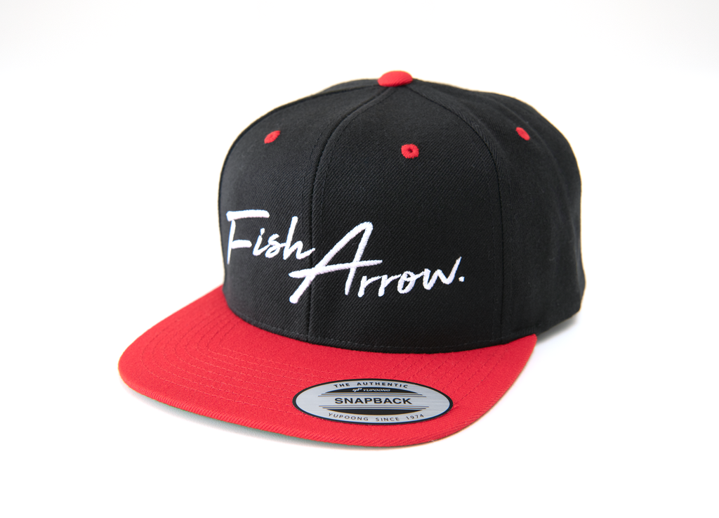 Fish Arrow Flat Cap