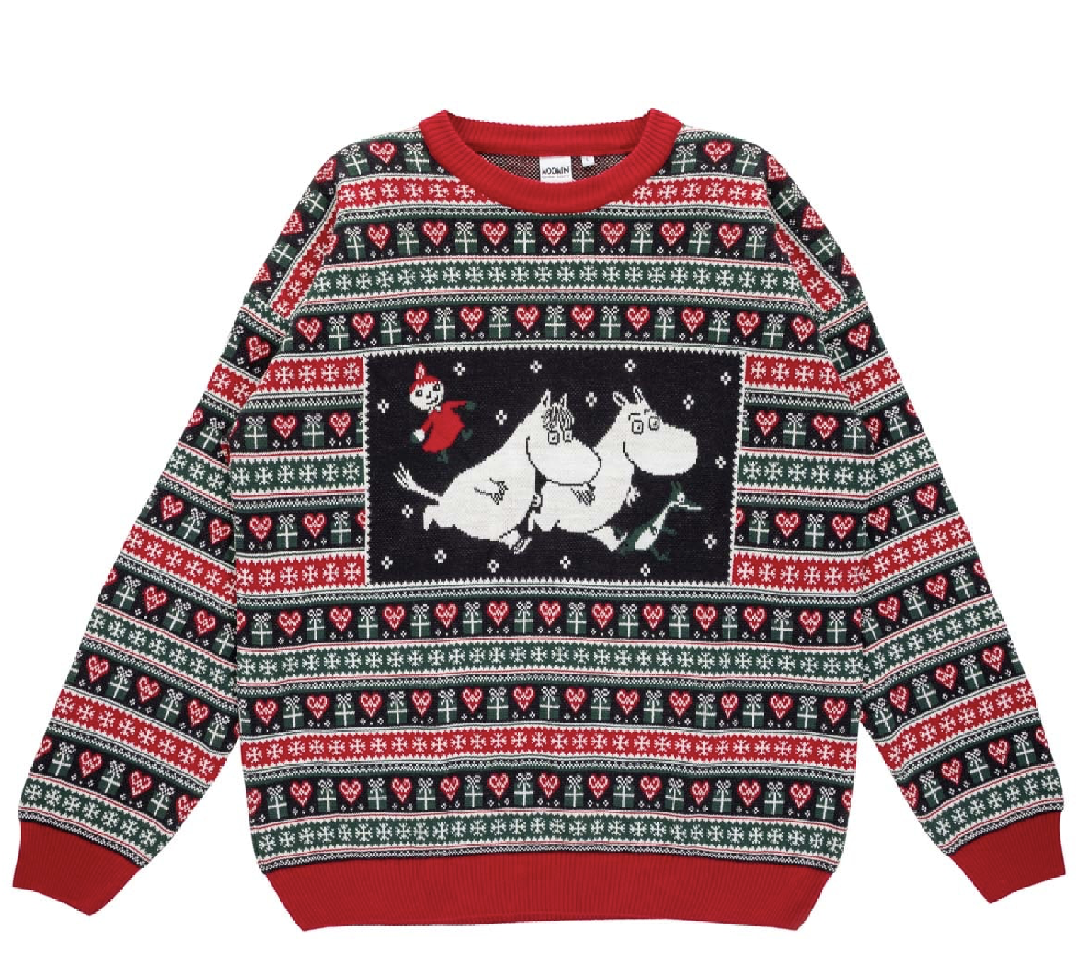 Moomin Knitted Christmas Sweater - Adult Size