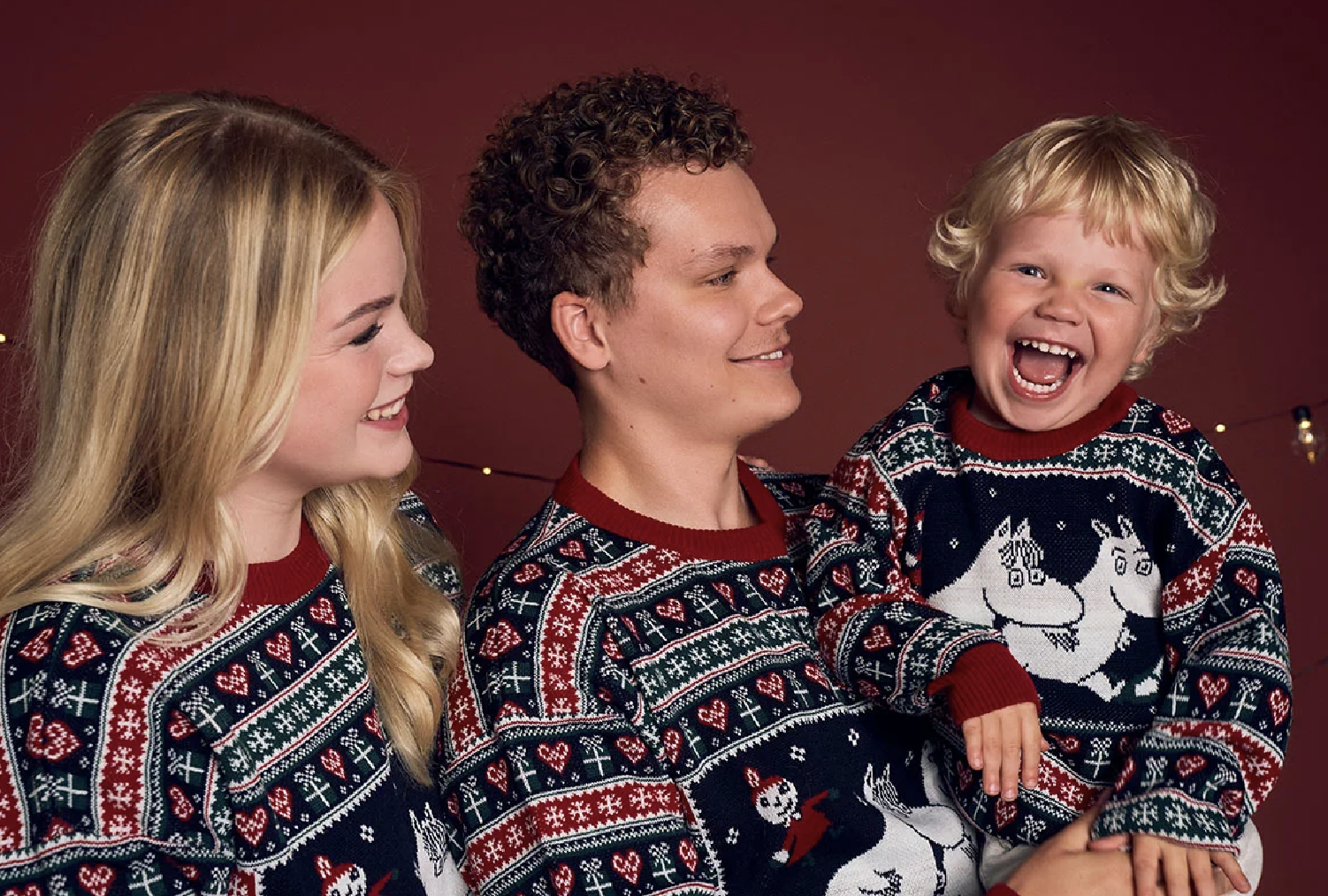 Moomin Knitted Christmas Sweater - Adult Size - 8