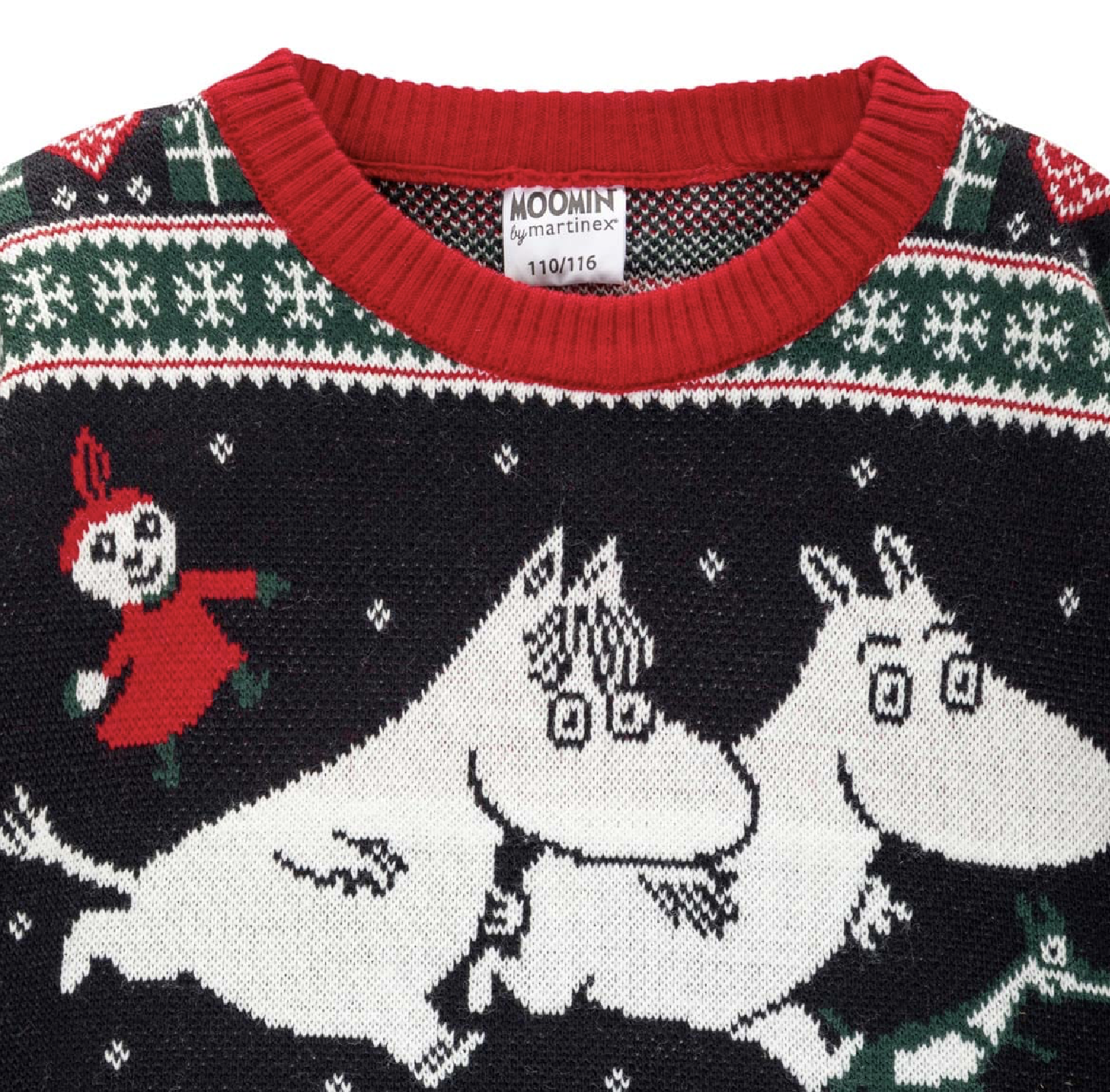 Moomin Knitted Christmas Sweater - Kids' Sizes - 2