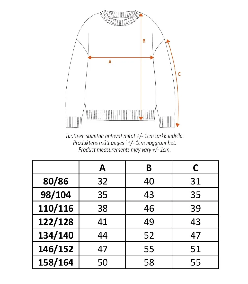 Moomin Knitted Christmas Sweater - Kids' Sizes - 3