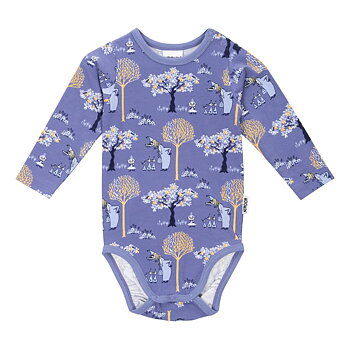Moomin Baby Bodysuit - Filifjonkan Blue