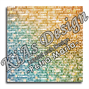 KD DPM 243 -pastell med vit text examen 