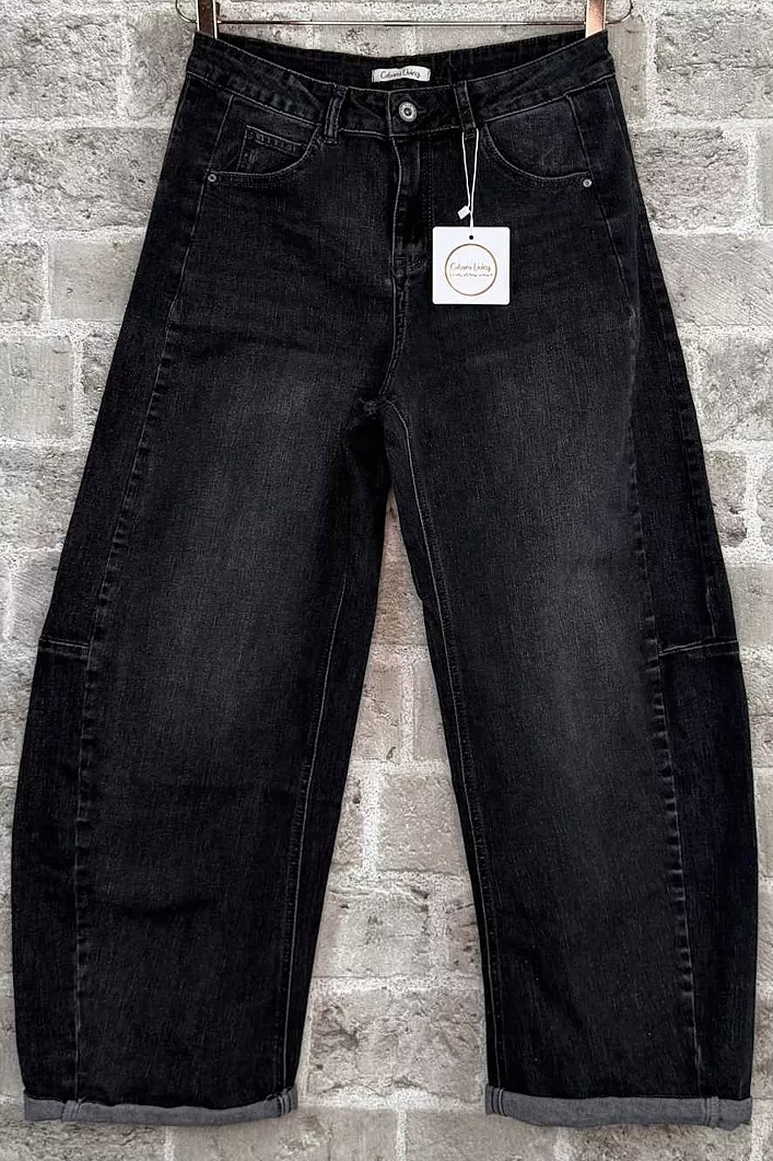 Cabana Living - Mowita Barrel Jeans Dark Denim - 2