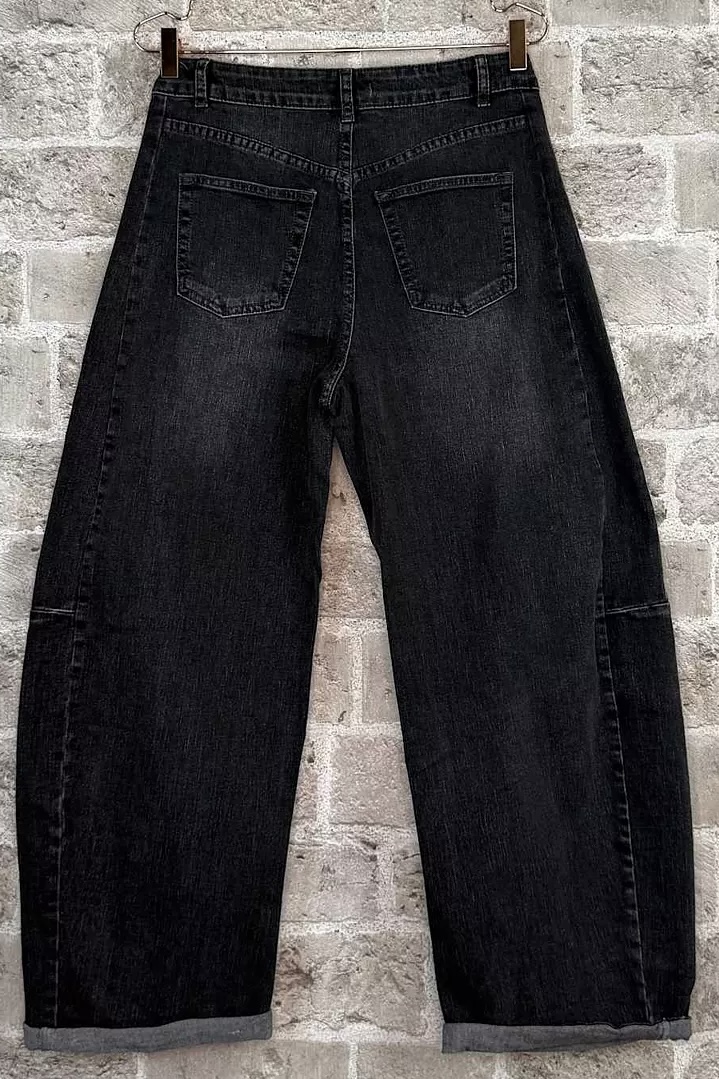 Cabana Living - Mowita Barrel Jeans Dark Denim - 3