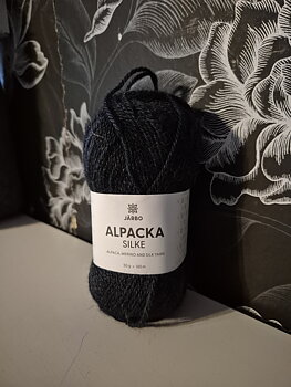 Alpacka silke, 29504 Black raven 50gr, Järbo