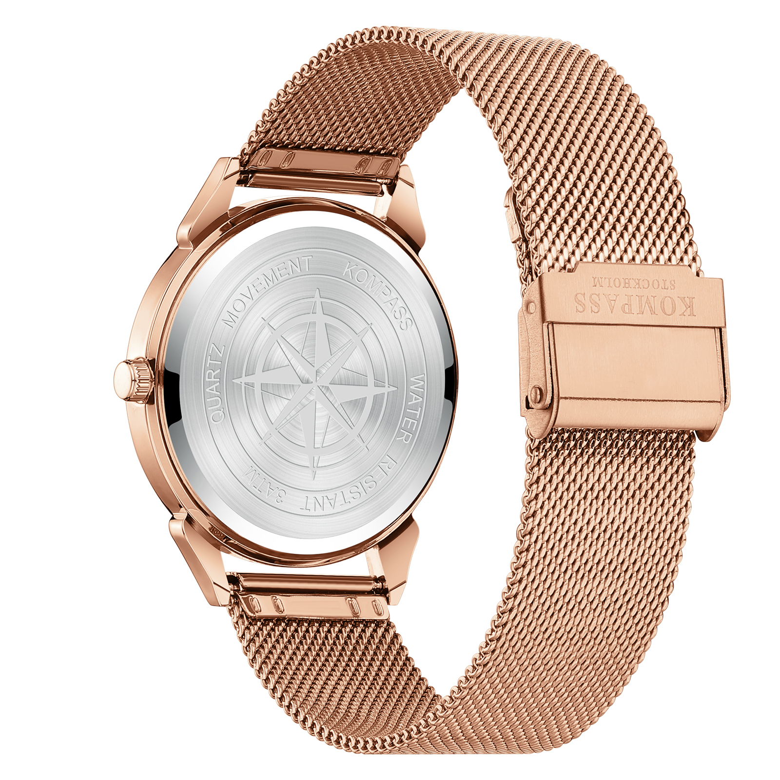 Kompass Élysée Silver Rose Gold Mesh - 10