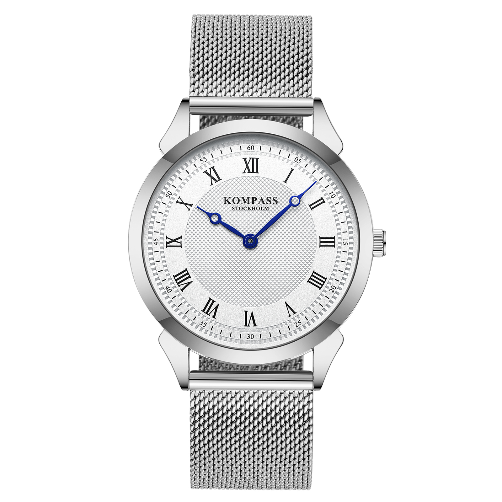 Kompass Élysée Silver Mesh
