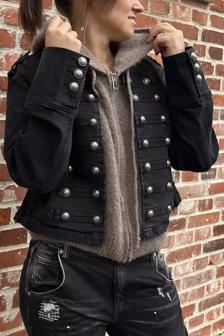 Cabana Living - Admiral Jacket Black Denim