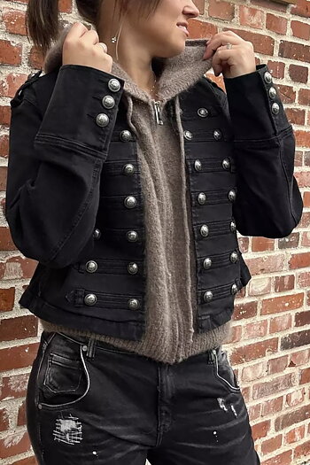 Cabana Living - Admiral Jacket Black Denim