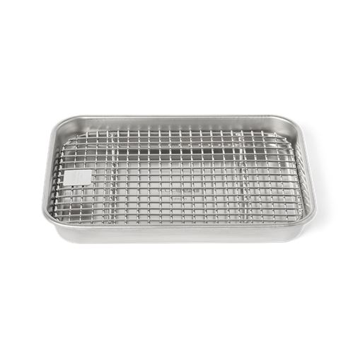 CULIMAT Gastrobleck med galler 18x14x2,5 cm - 3