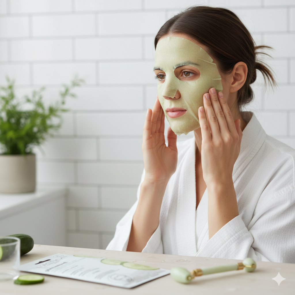 L´Action Paris - Cucumber Purifying Spa Mask - Ansiktsmask - 4