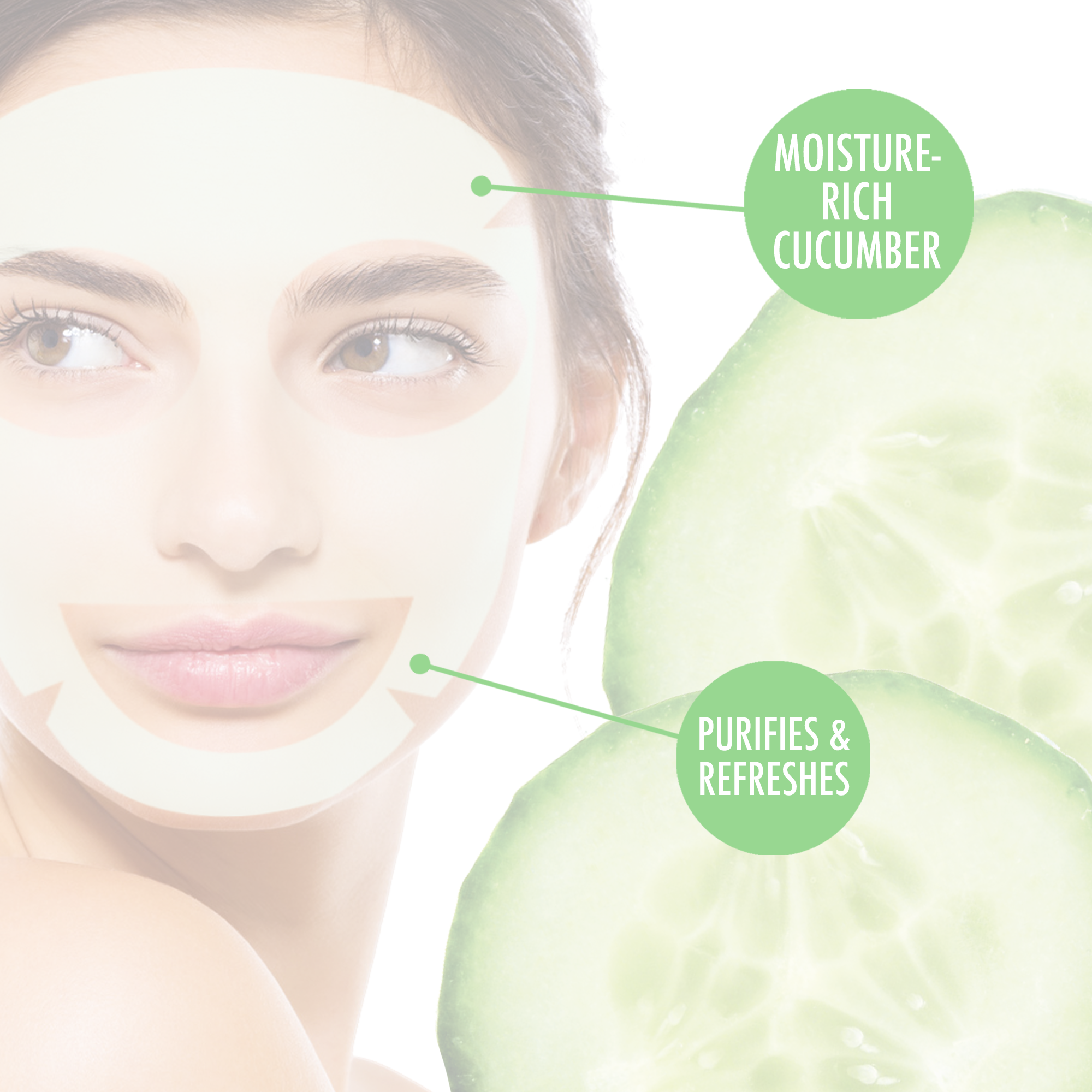L´Action Paris - Cucumber Purifying Spa Mask - Ansiktsmask - 3