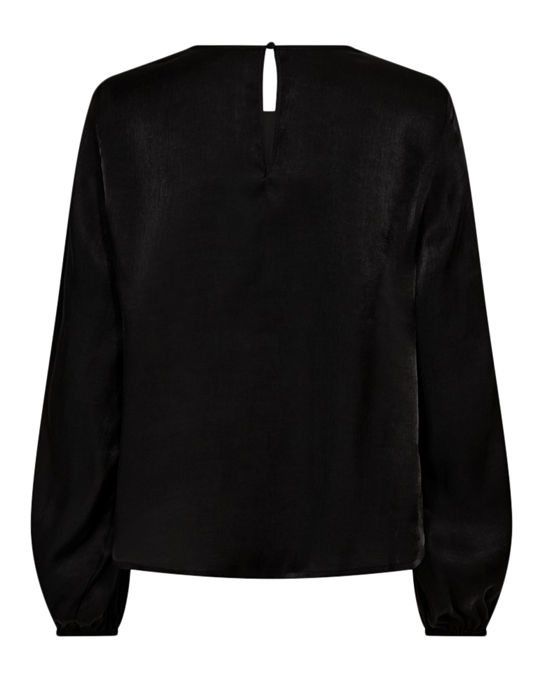 Blus Talia med volanger svart - 4