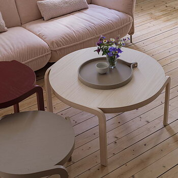 Spin Lounge Table Soffbord Ø85cm (flera färger) - Swedese