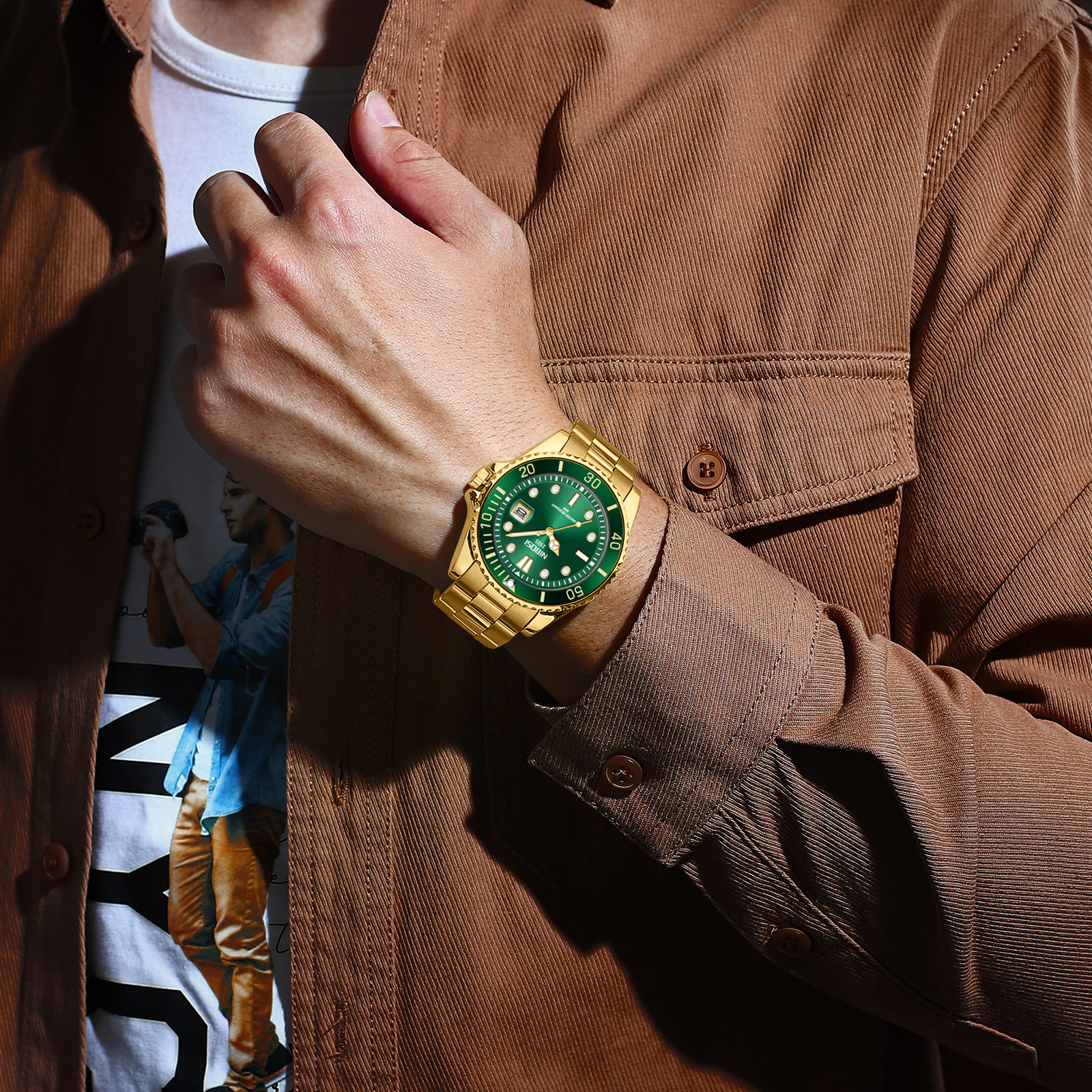 Nibosi Atlantic Gold Green - 5