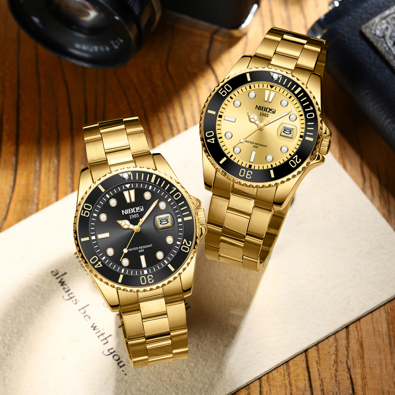 Nibosi Atlantic Gold Black - 9