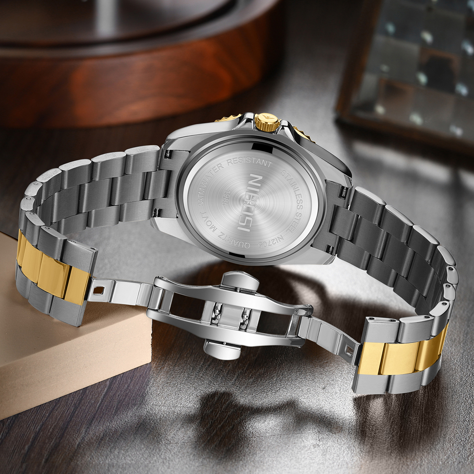 Nibosi Atlantic Silver Gold Blue - 8