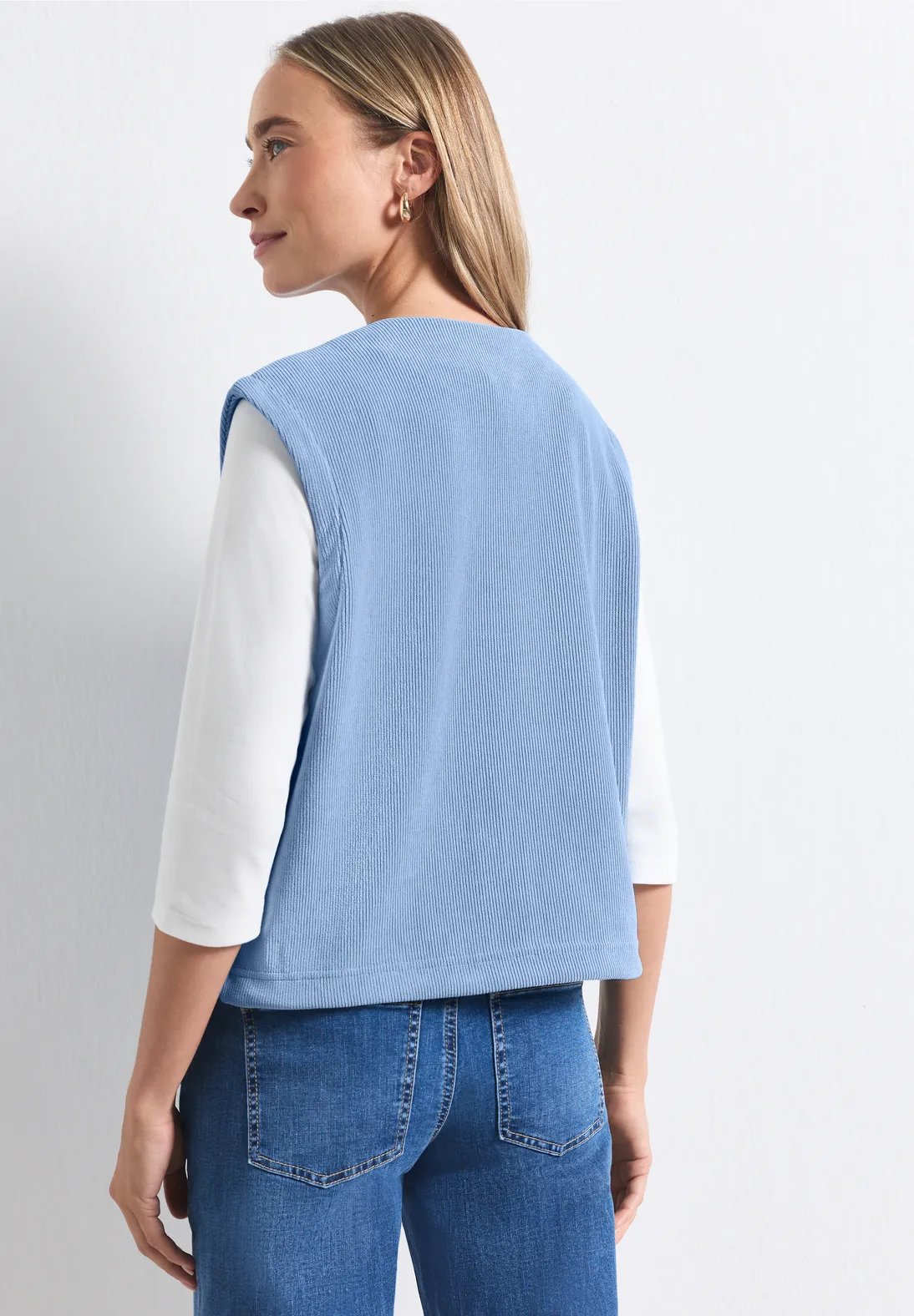 LTD QR Cord Look Vest - Nothern Blue - Street One