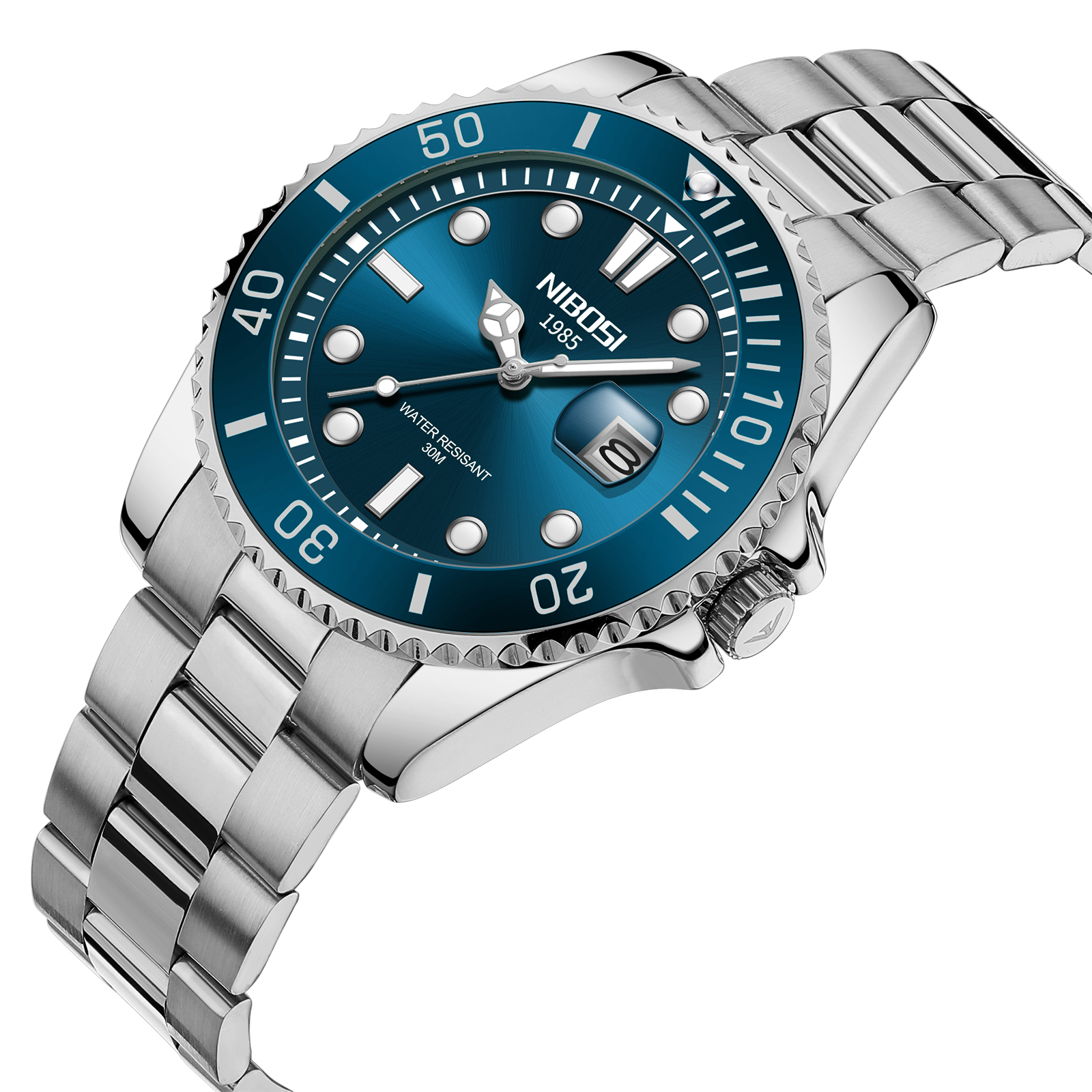 Nibosi Atlantic Silver Blue - 2