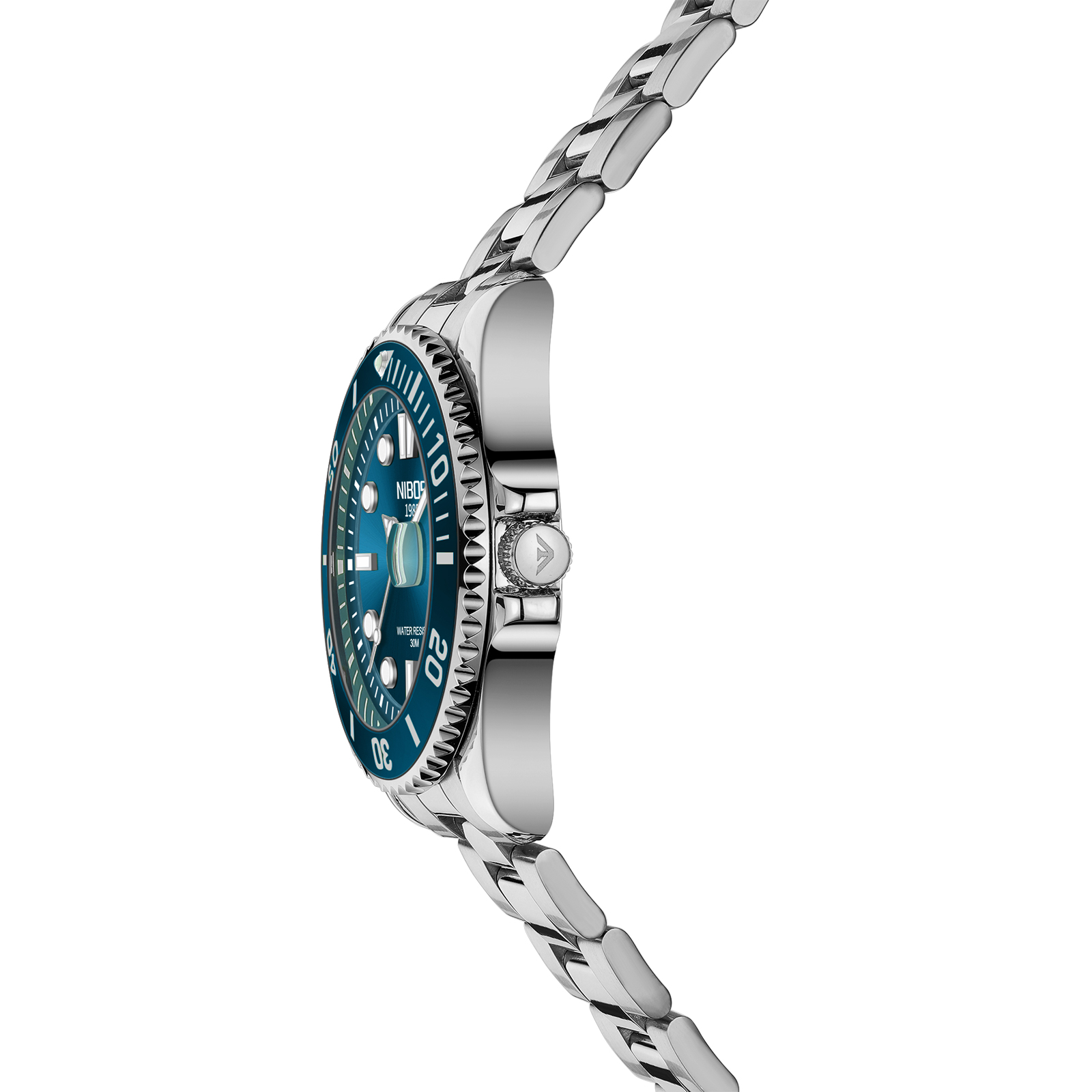 Nibosi Atlantic Silver Blue - 4