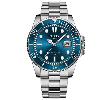 Nibosi Atlantic Silver Blue