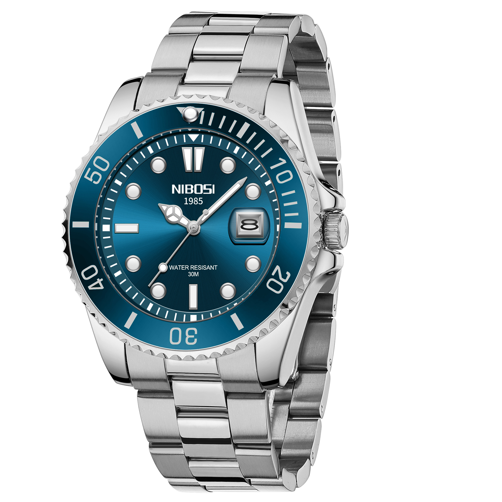 Nibosi Atlantic Silver Blue - 3