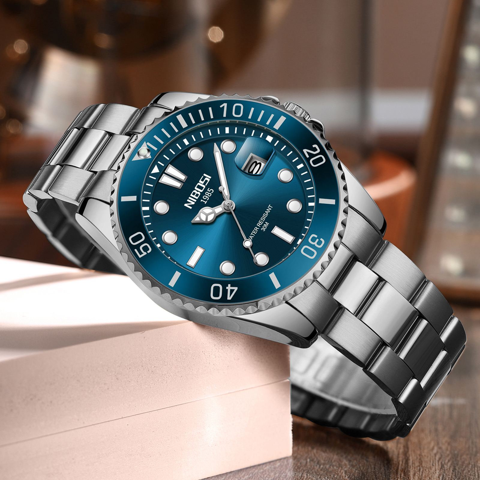 Nibosi Atlantic Silver Blue - 7