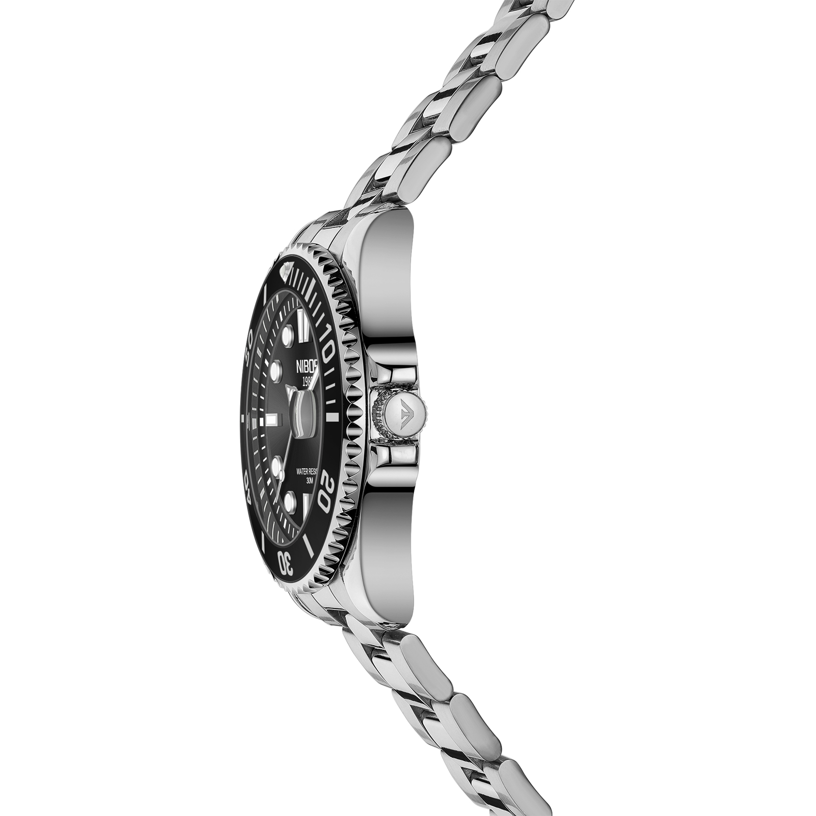 Nibosi Atlantic Silver Black - 4