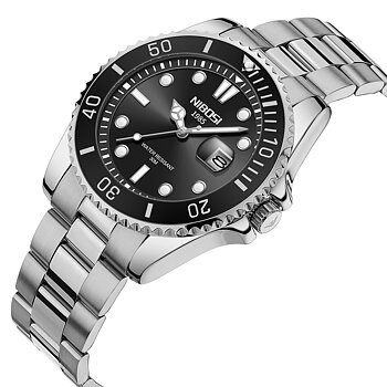 Nibosi Atlantic Silver Black